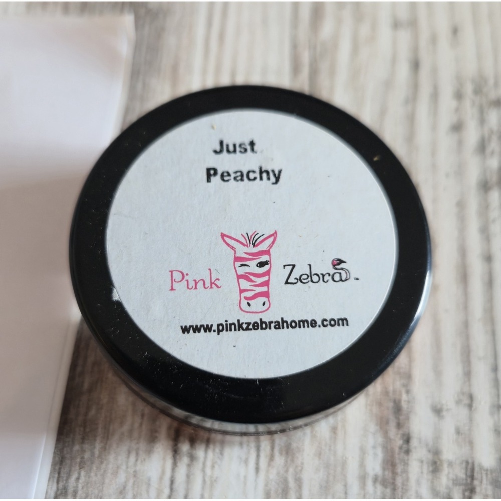 Pink Zebra Sprinkles Just Peachy Wax Melt Sample Jar 1-1/8 oz including Jar